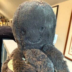 NEW Jellycat Baby Inky Octopus RARE Retired Stuffed Animal Plush NEW WITH TAGS